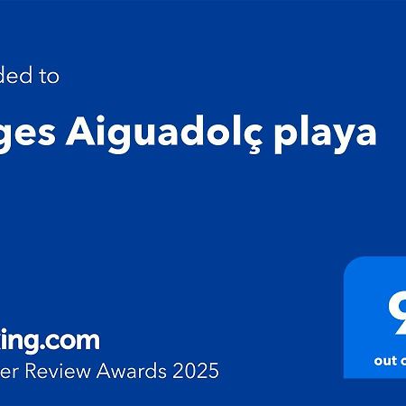 Sitges Aiguadolc Playa Apartment Bagian luar foto