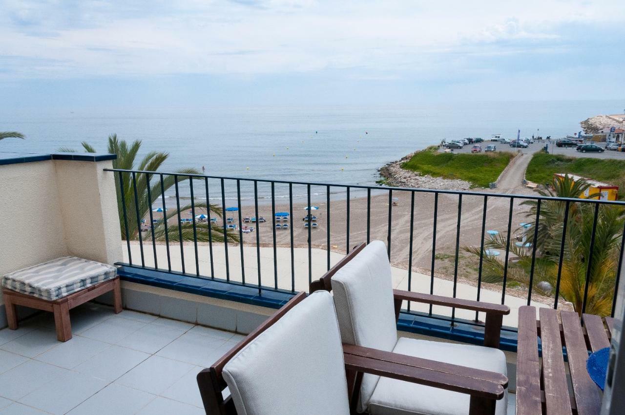 Sitges Aiguadolc Playa Apartment Bagian luar foto