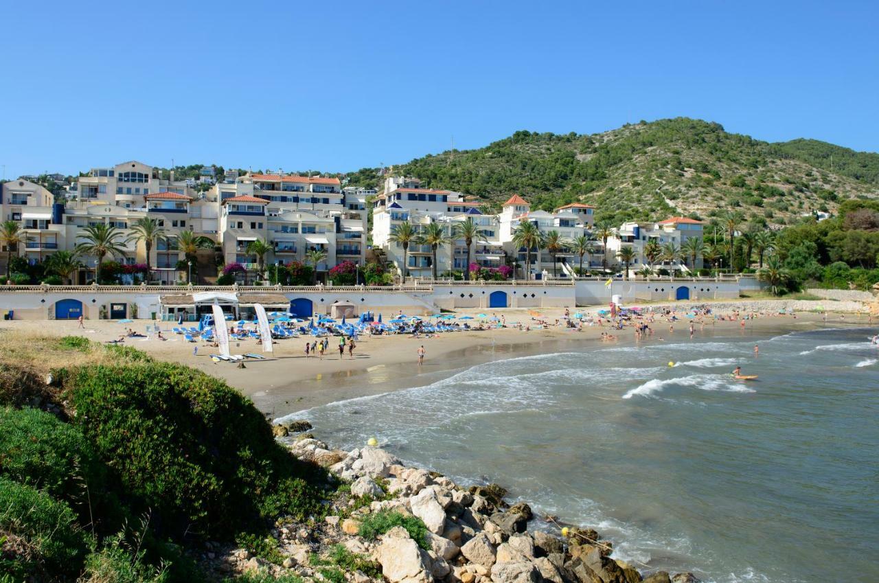 Sitges Aiguadolc Playa Apartment Bagian luar foto