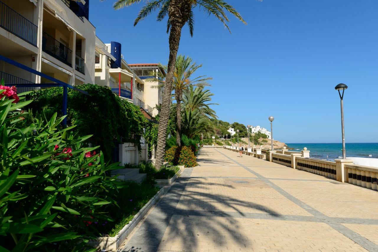 Sitges Aiguadolc Playa Apartment Bagian luar foto