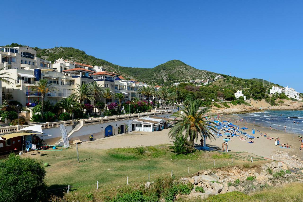 Sitges Aiguadolc Playa Apartment Bagian luar foto